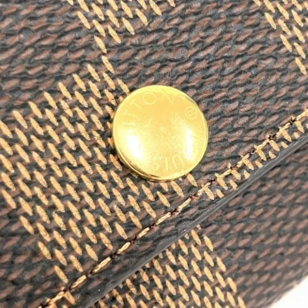 Louis Vuitton Vintage Pre-owned Canvas key-holders Brown Dames