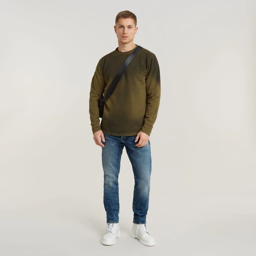 G-Star Reguliere 3D anatomische jeans met kniestukken Blue Heren