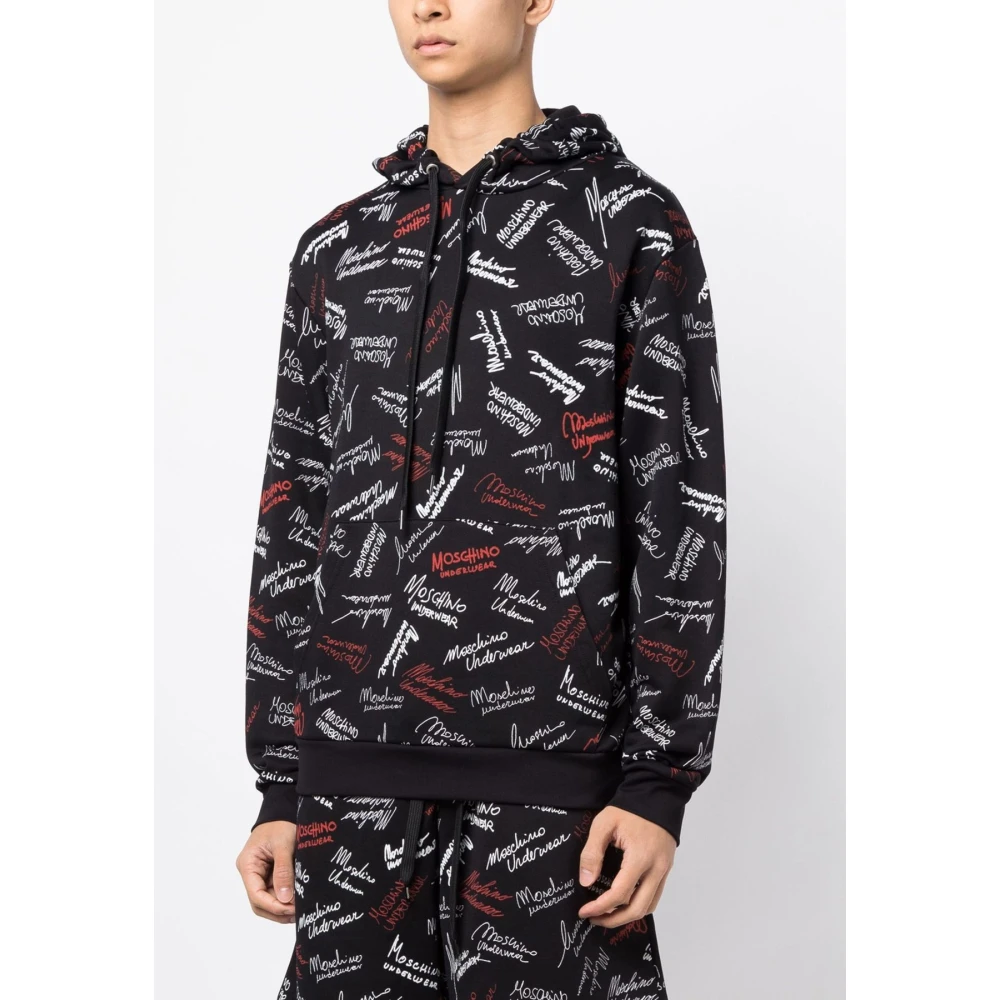 Moschino Herenondergoed Sweatshirt Black Heren