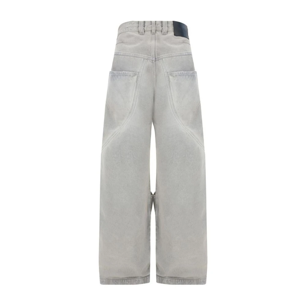The Attico Cargo Zak Katoen Jeans Beige Dames