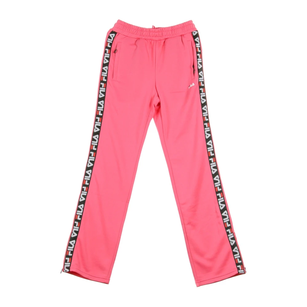Fila Women's Pink Tracksuit Trousers - Sweatpants - S - Trousers