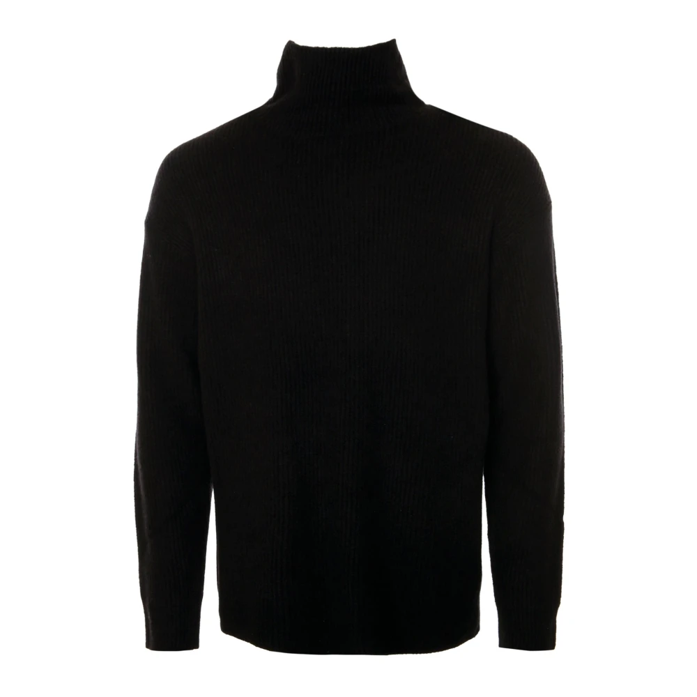 drykorn Rolhals Gebreide Trui Black Heren