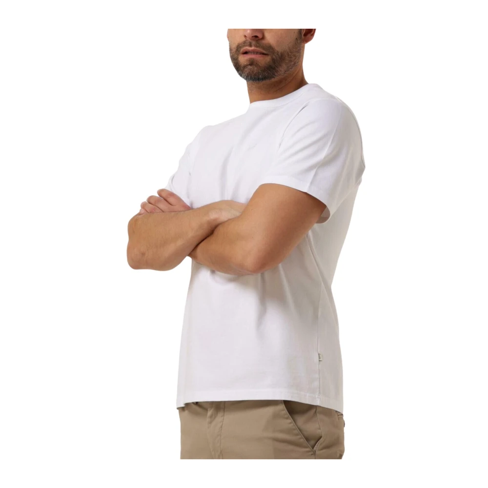Forét Heren Polo & T-shirts Bass Tee White Heren