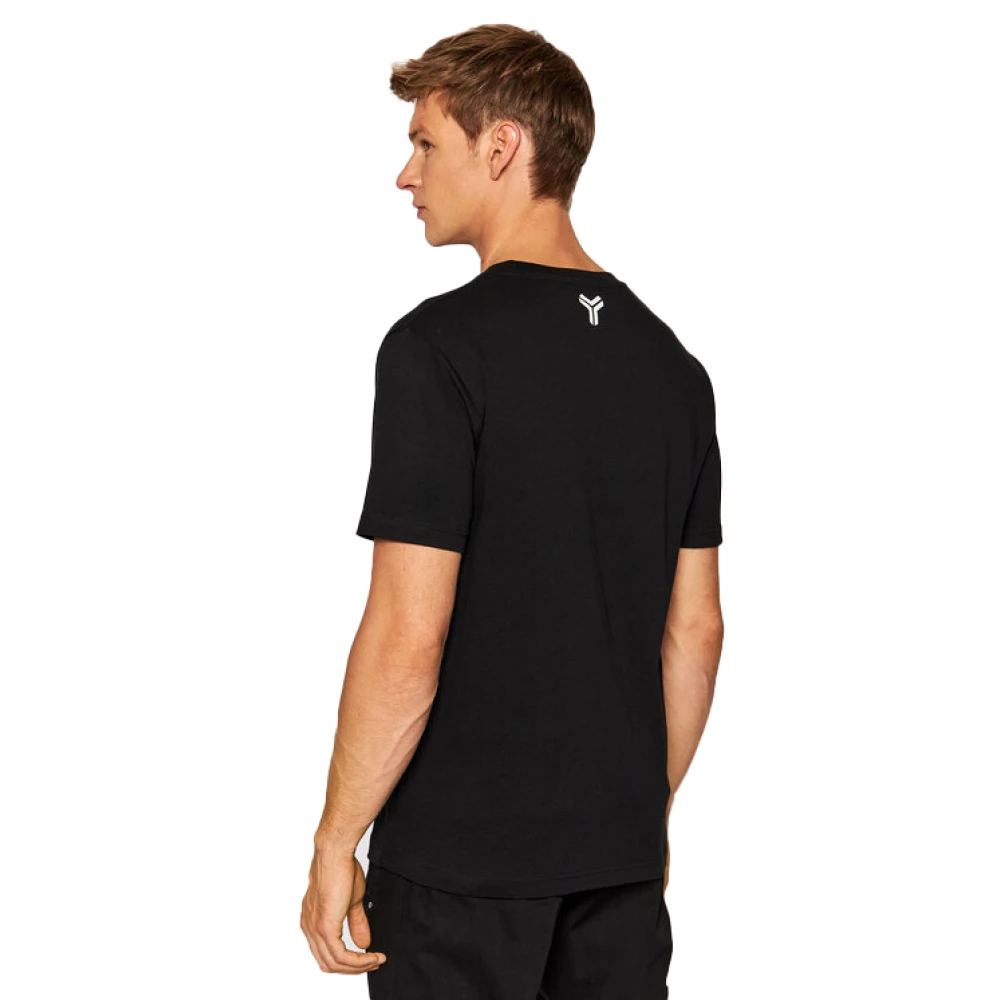 John Richmond Korte Mouw T-shirt Black Heren