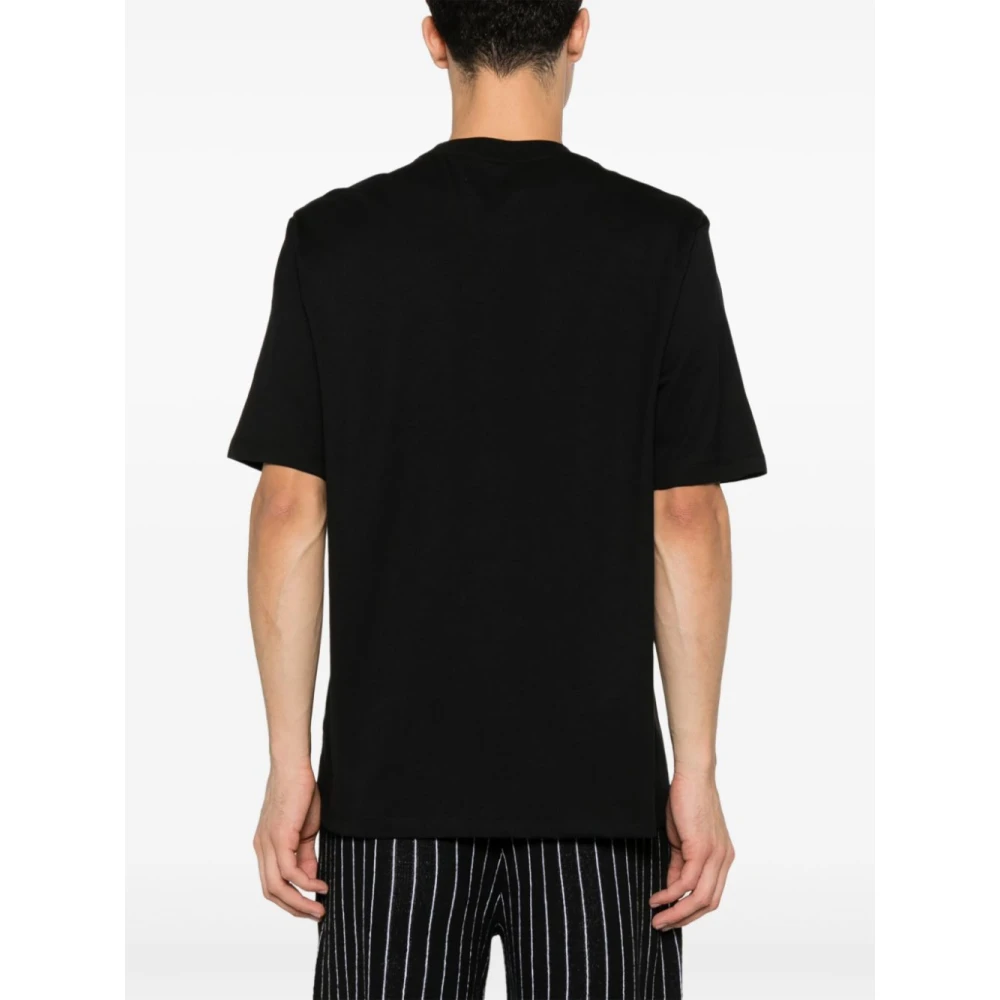 Amiri Zwarte T-shirt en Polo Black Heren