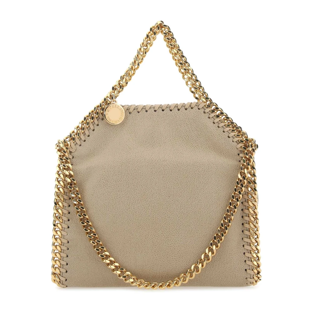 Stella Mccartney Beige Micro Falabella Handbag - Female - Shopping Bags - One Size - Bags