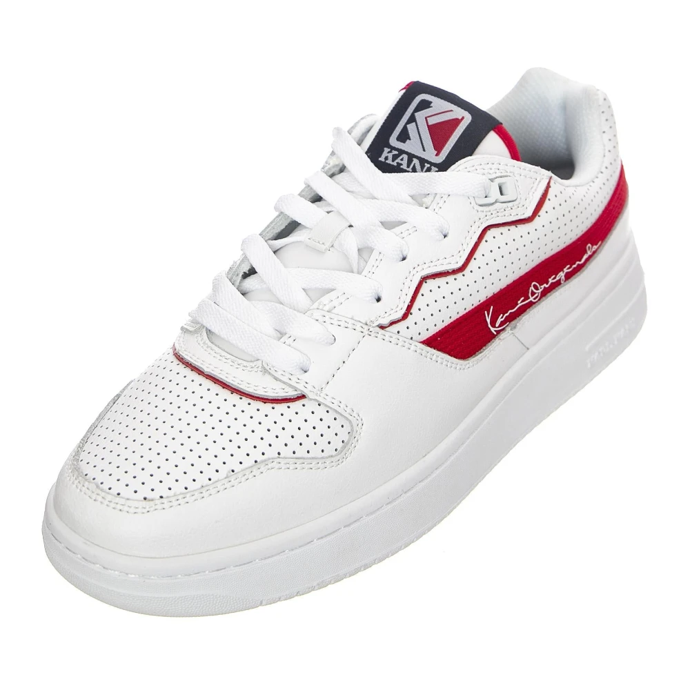 Karl Kani Stringate Profilo Basso Heren Schoenen Wit