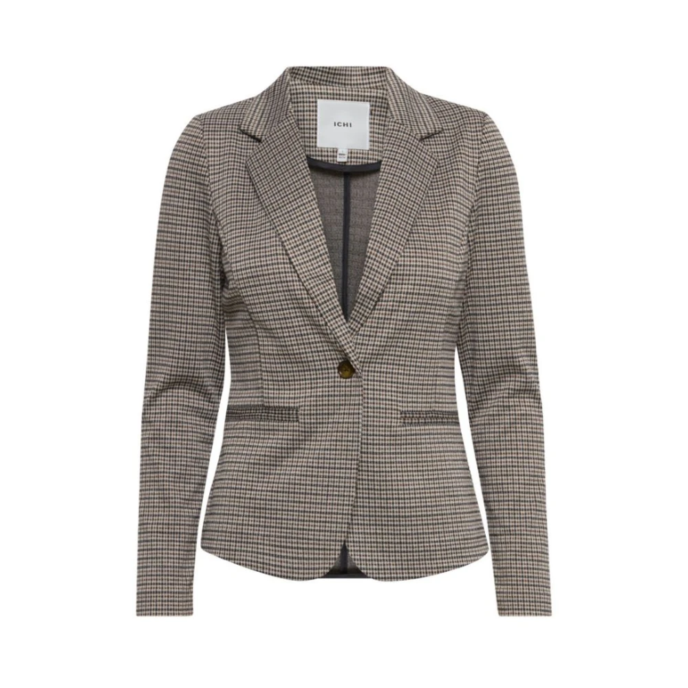 Ichi Sand Blazer Gray Dames