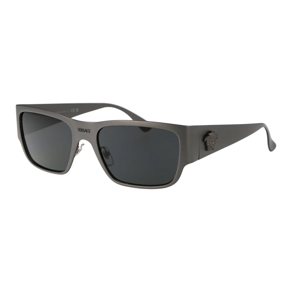 Versace Men's Gray Sunglasses, 56 Mm, Stylish Sunglasses 0Ve2262