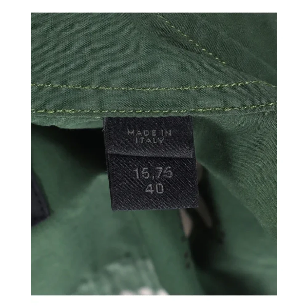 Burberry Vintage Pre-owned Cotton tops Green Heren