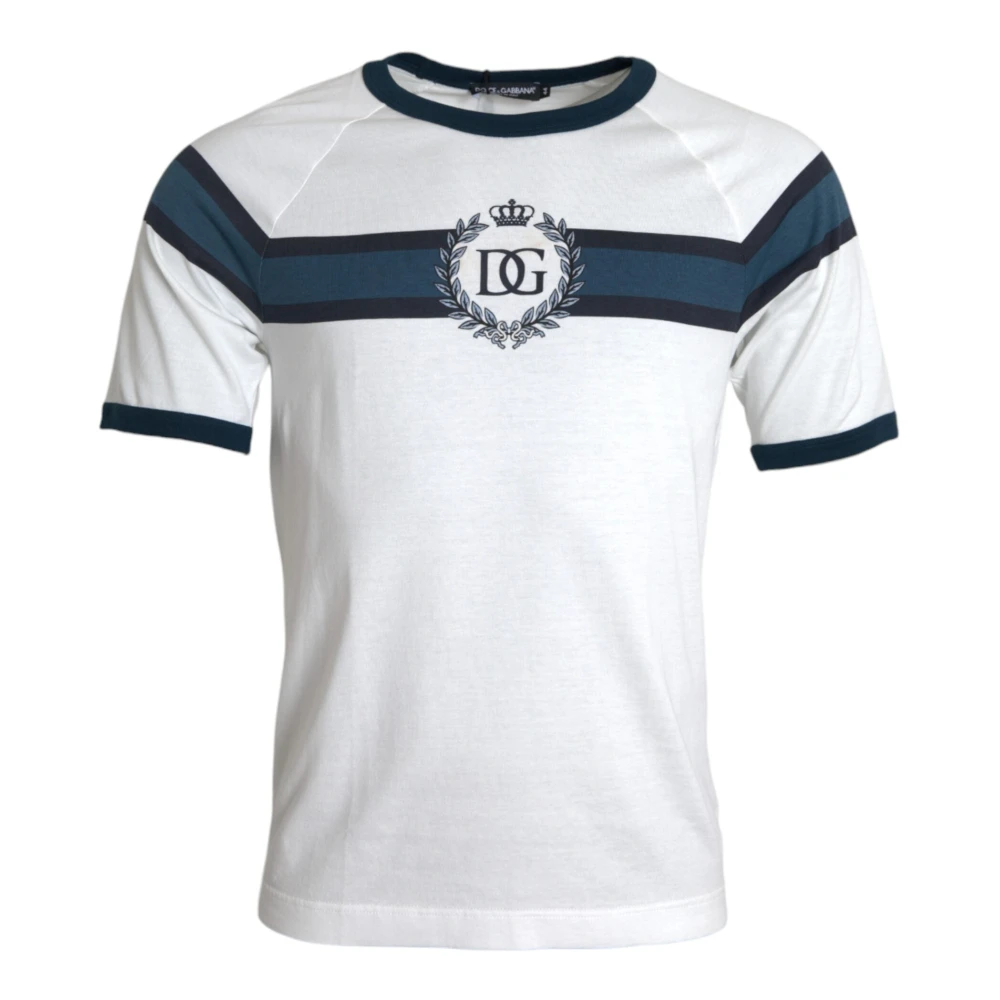 Dolce & Gabbana Logo Print Kortemouw T-shirt Multicolor Heren