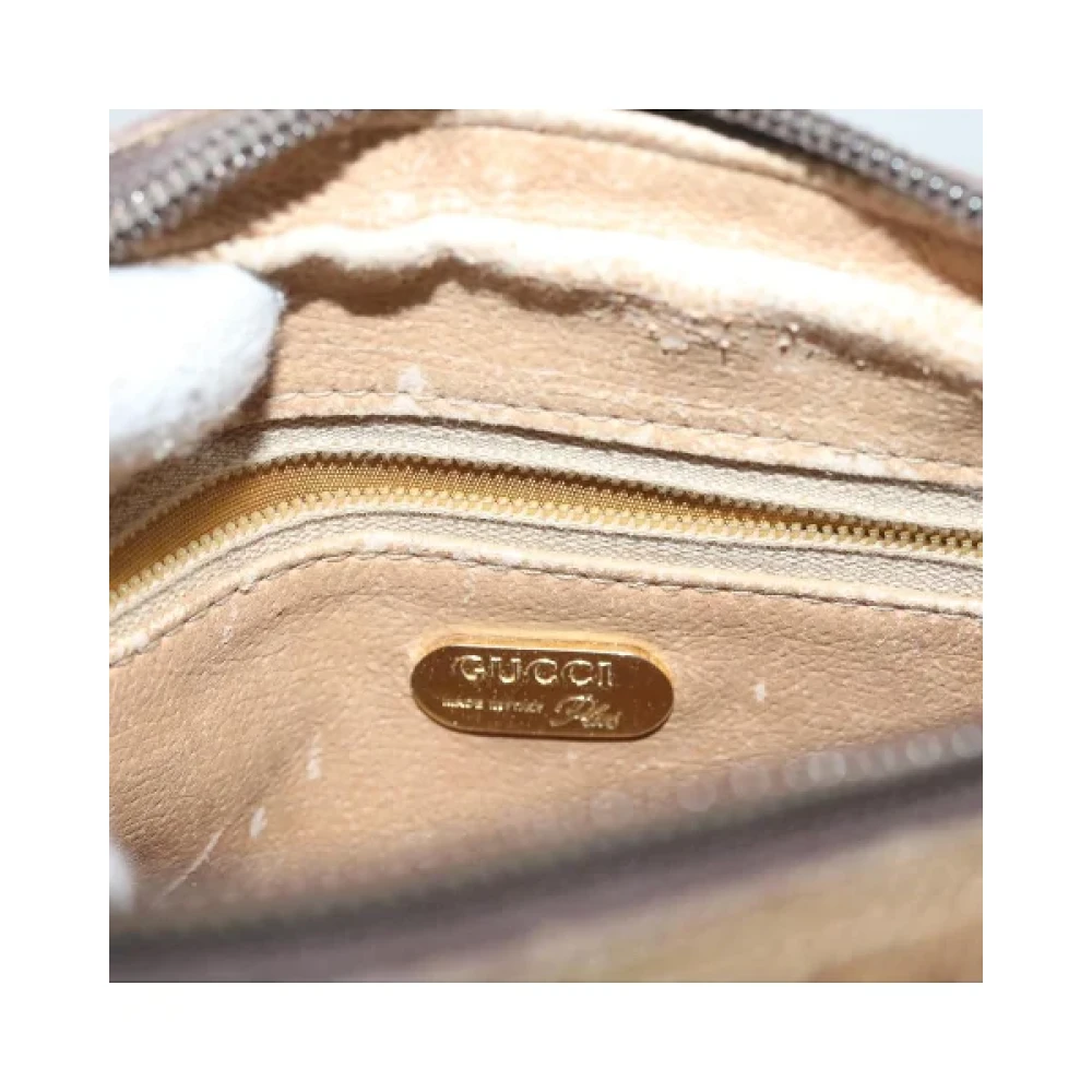 Gucci Vintage Pre-owned Leather gucci-bags Brown Dames