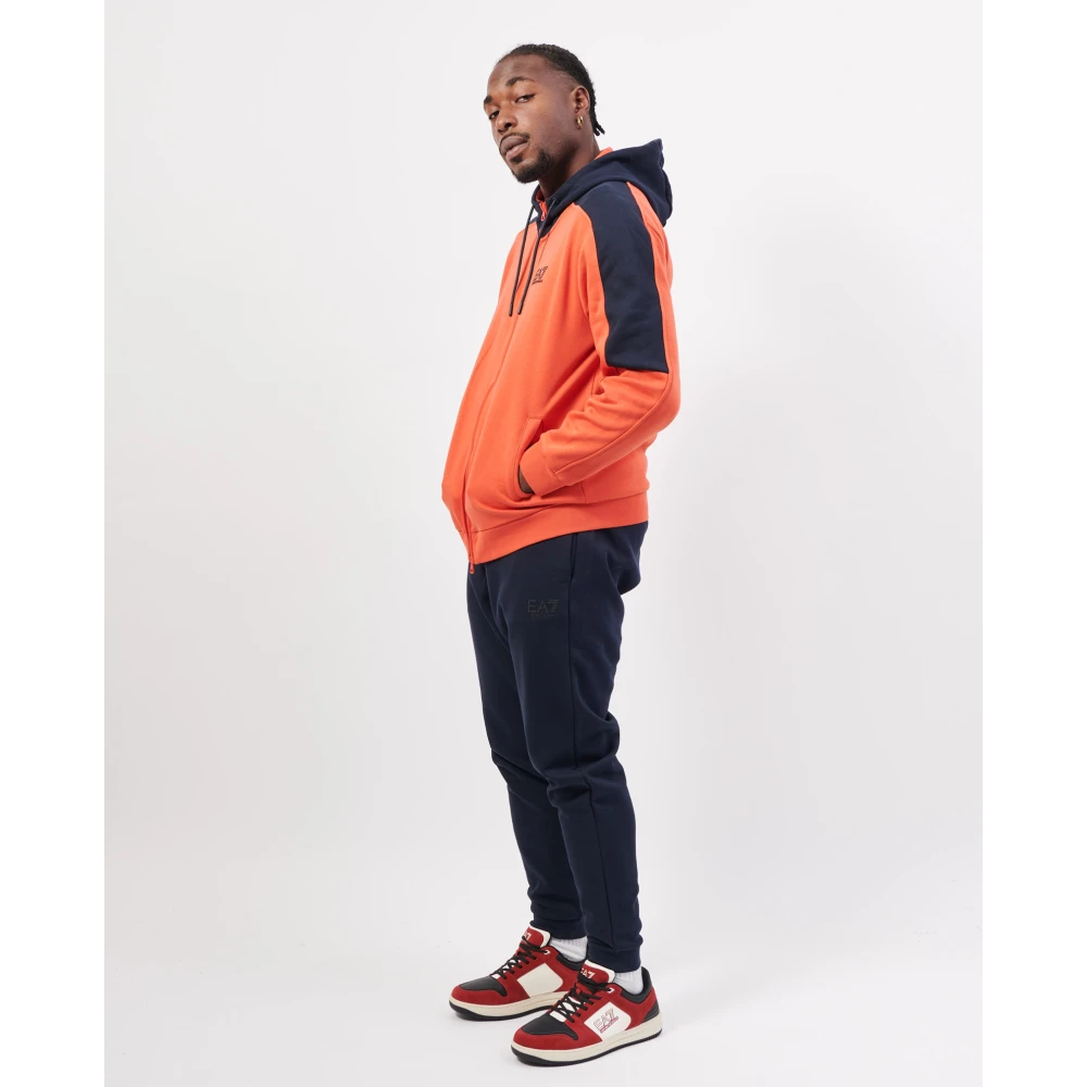 Emporio Armani Sportieve Oranje Jurk met Rits Orange Heren