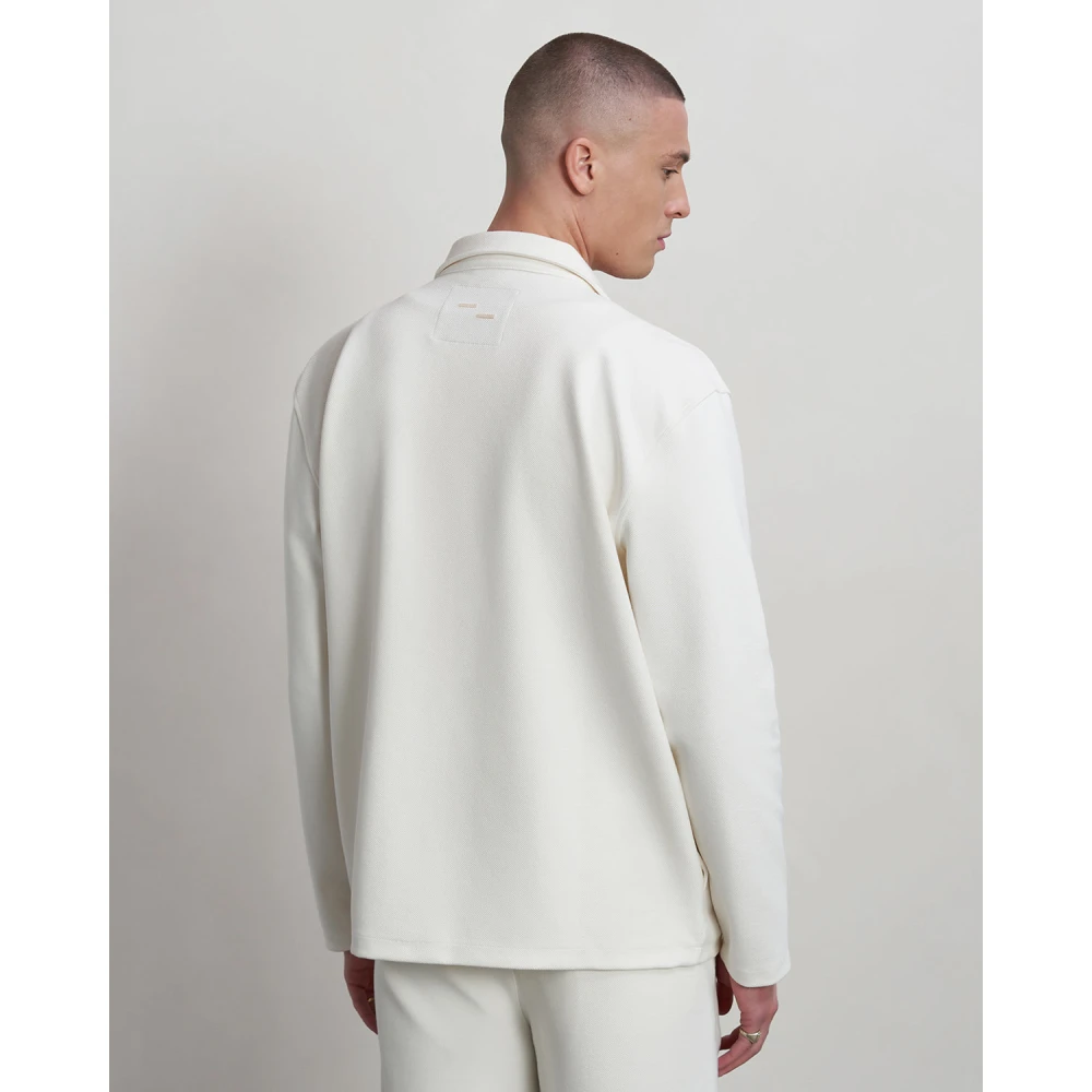 Filling Pieces Coach Jacket Antique White Heren