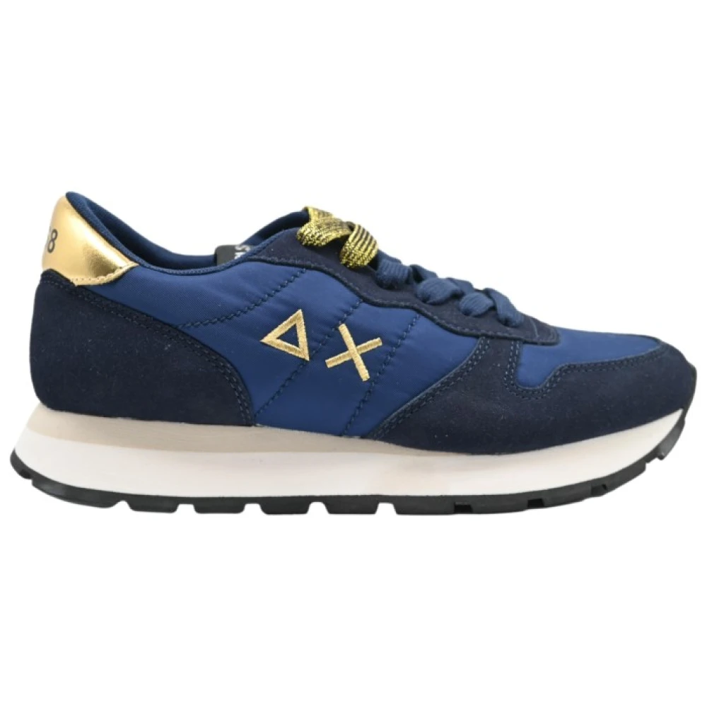 Sun68 Hardloopschoenen Ally Goud Marineblauw Multicolor Dames