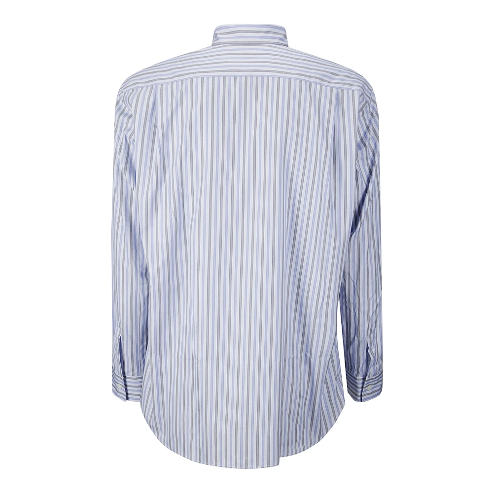 Comme des Garçons Geweven Herenoverhemd Blue Heren