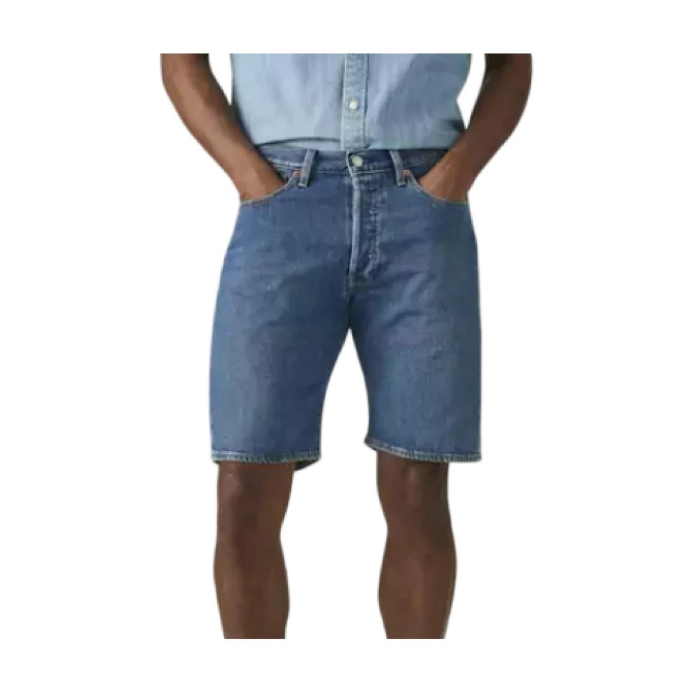 Levi's Men's Blue 501 Original Denim Shorts - Denim Shorts - W31 - Shorts