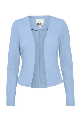 Blå Öppen Blazer Della Robbia Stil