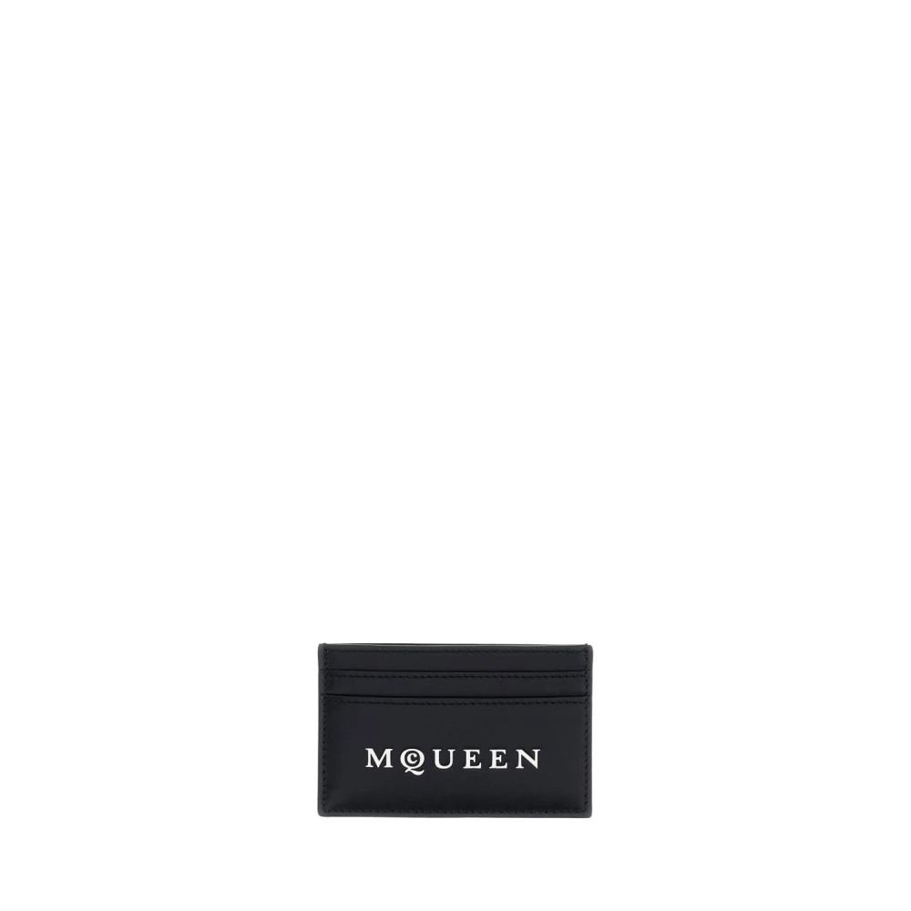 Alexander Mcqueen Men's Black Wallets & Cardholders, One Size, Card Holder
