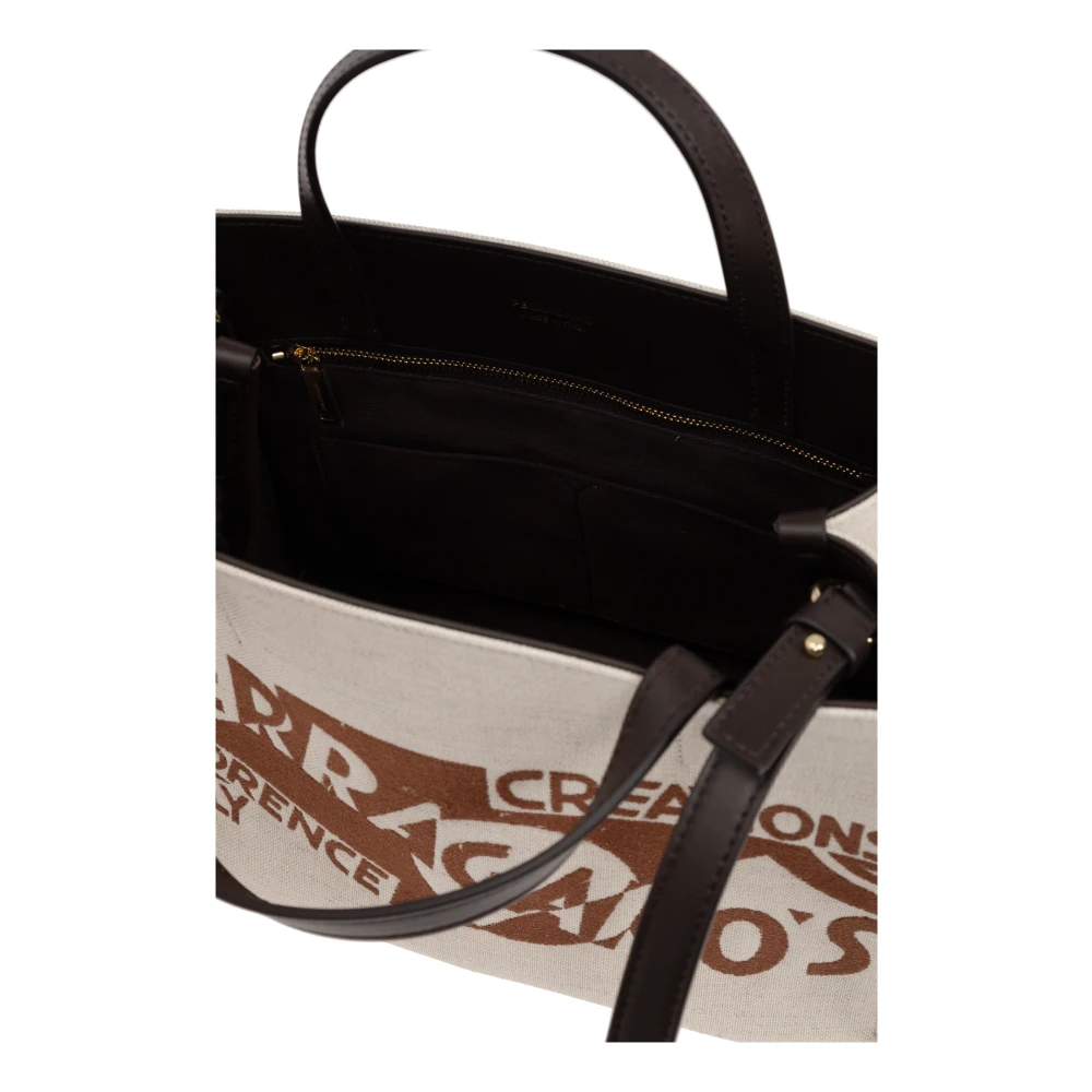 Salvatore Ferragamo Shopper type tas Beige Dames