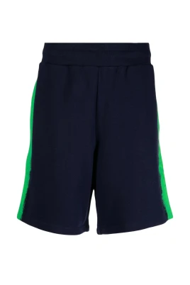 Blå Casual Bomullsshorts för Män