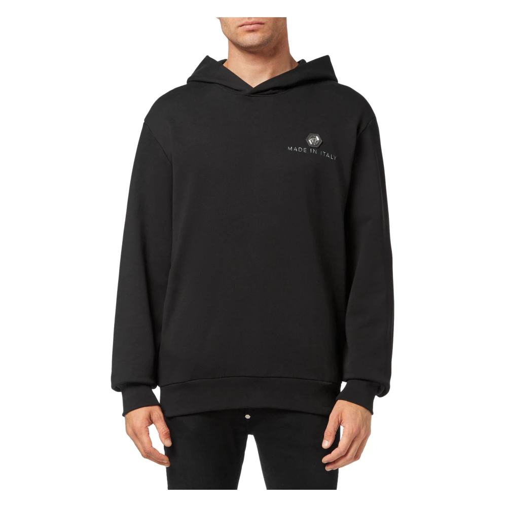 Philipp Plein Men's Black Mjb2857 Sweatshirt - Hoodies - L - Sweatshirts & Hoodies