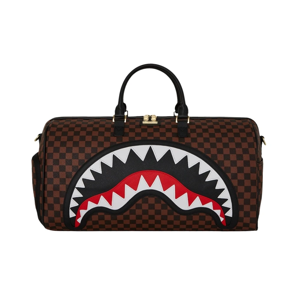 Sprayground Women's Multicolor Shark Duffle Gym Travel Bag - Weekend Bags - One Size - Bags