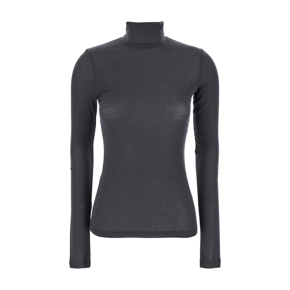 Agolde Grijze Pascale Turtleneck Sweater Gray Dames
