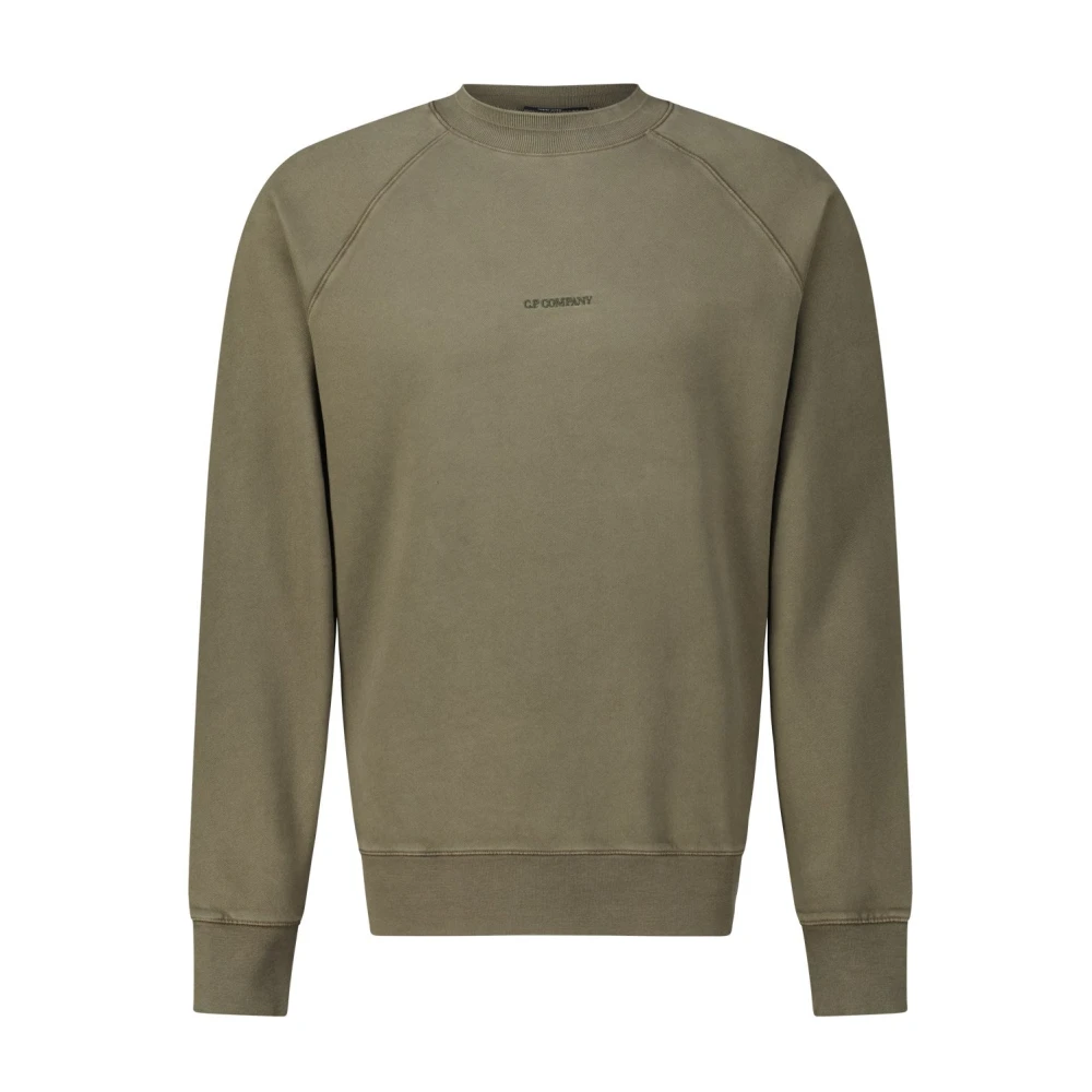 C.P. Company Katoenen trui met moderne silhouet Green Heren