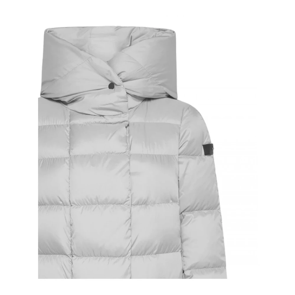 Peuterey Lichtgrijze Urban Jas Gray Dames