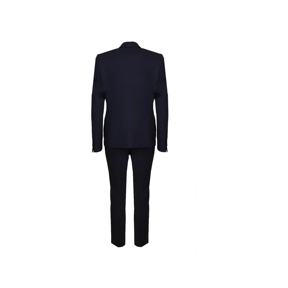 Daniele Alessandrini Elegant Wollen Pak Set Blue Heren