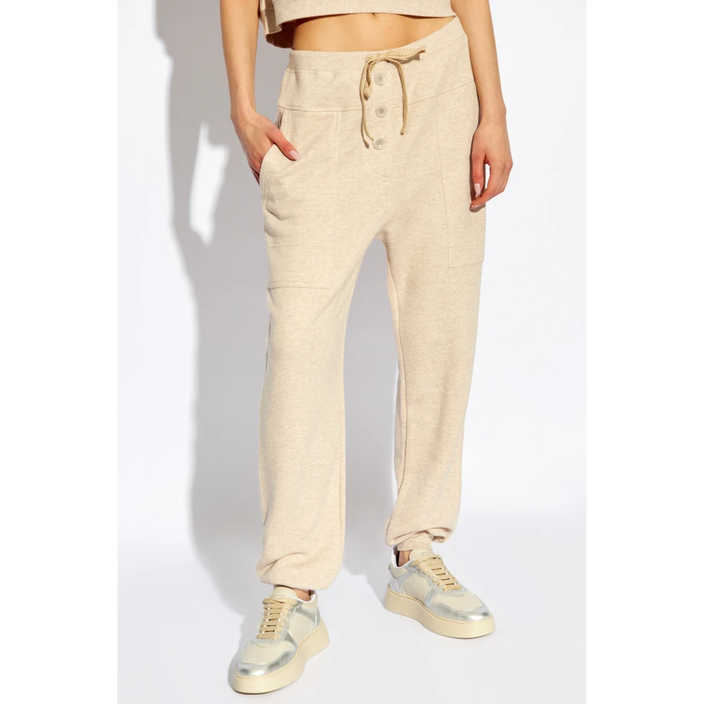 Ulla Johnson Sweatpants Calla Beige Dames