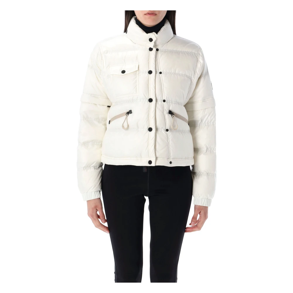 Moncler Stijlvolle Bomberjack White Dames