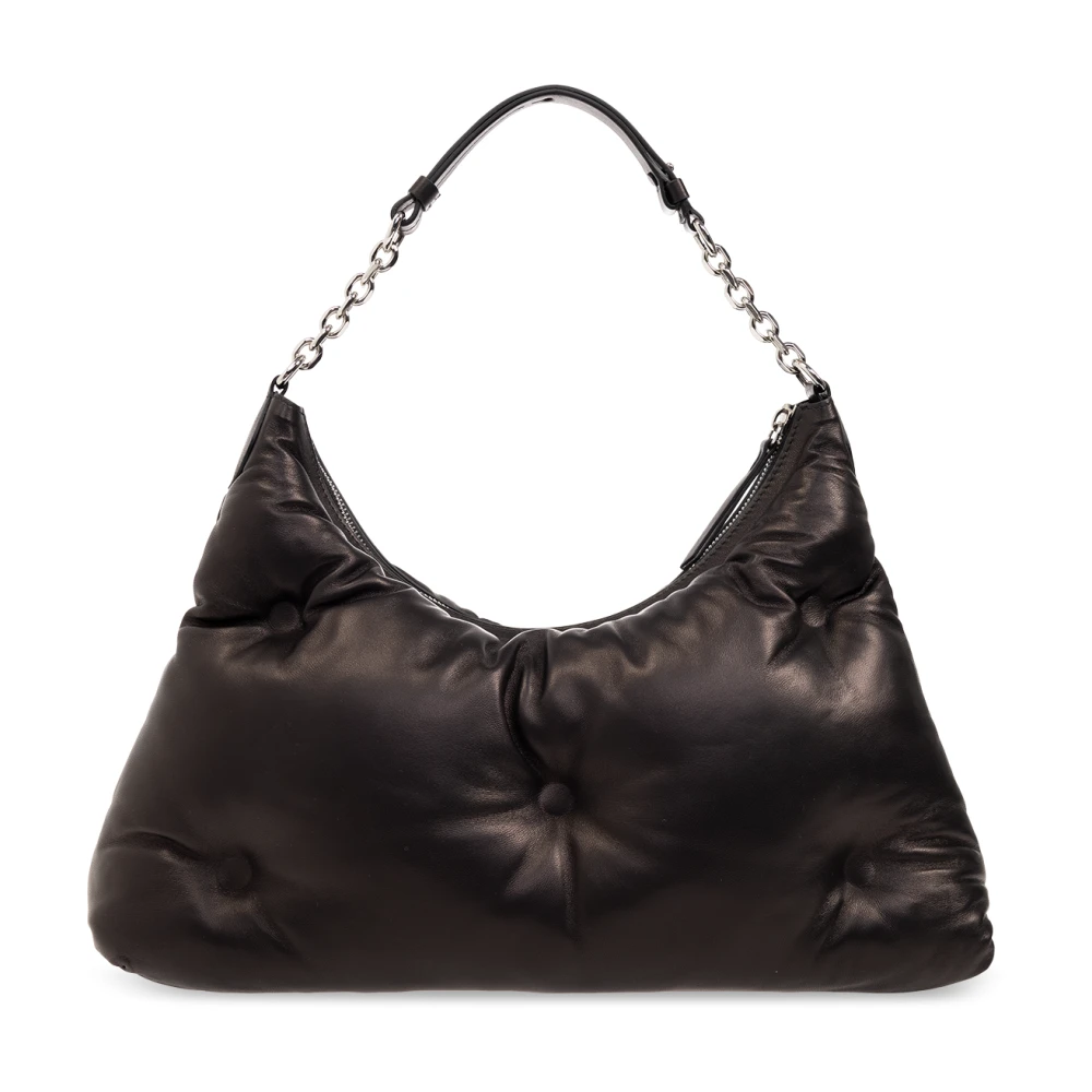 Maison Margiela Glam Slam Medium schoudertas Black Unisex