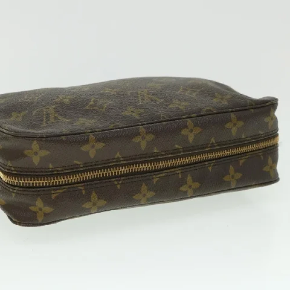 Louis Vuitton Vintage Pre-owned Canvas clutches Brown Dames