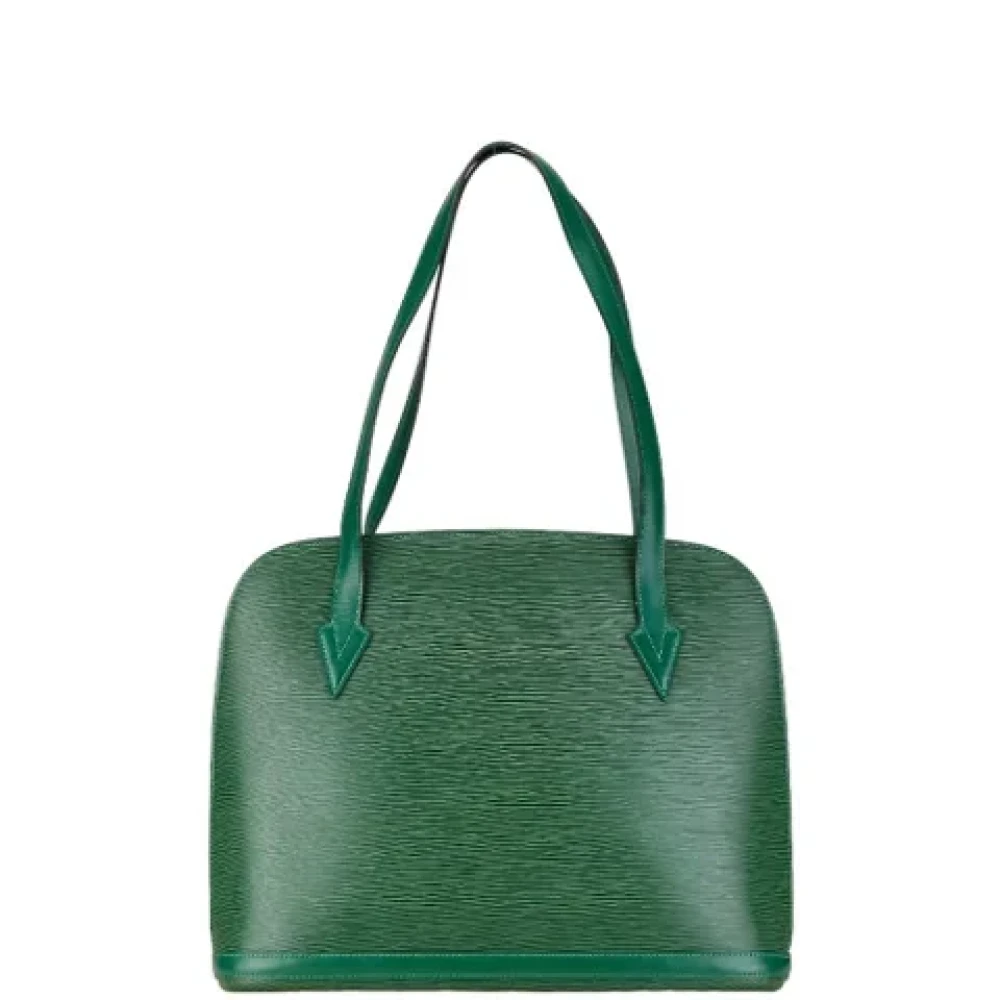 Louis Vuitton Vintage Pre-owned Leather totes Green Dames