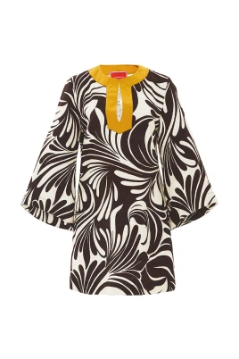 Kaftan Mini Klänning