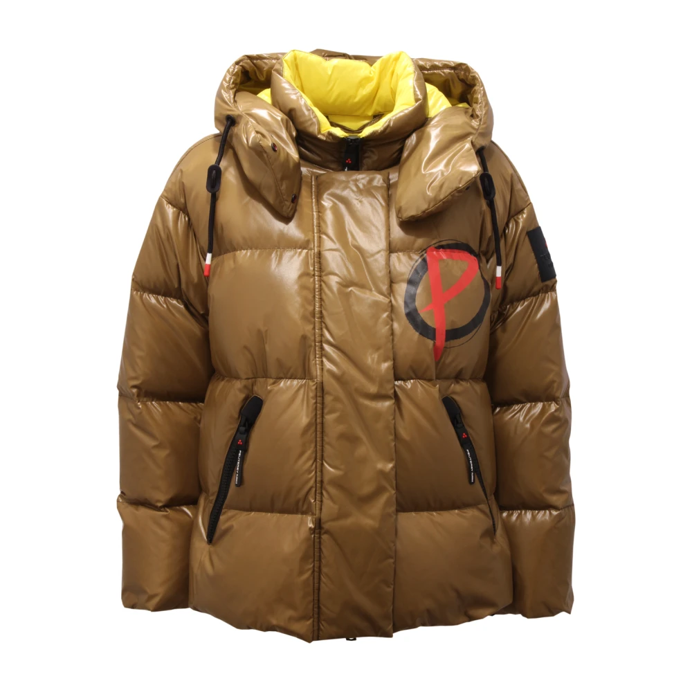 Peuterey Women's Brown 8126Au Piumino Plurals Kasha Wo Jacket