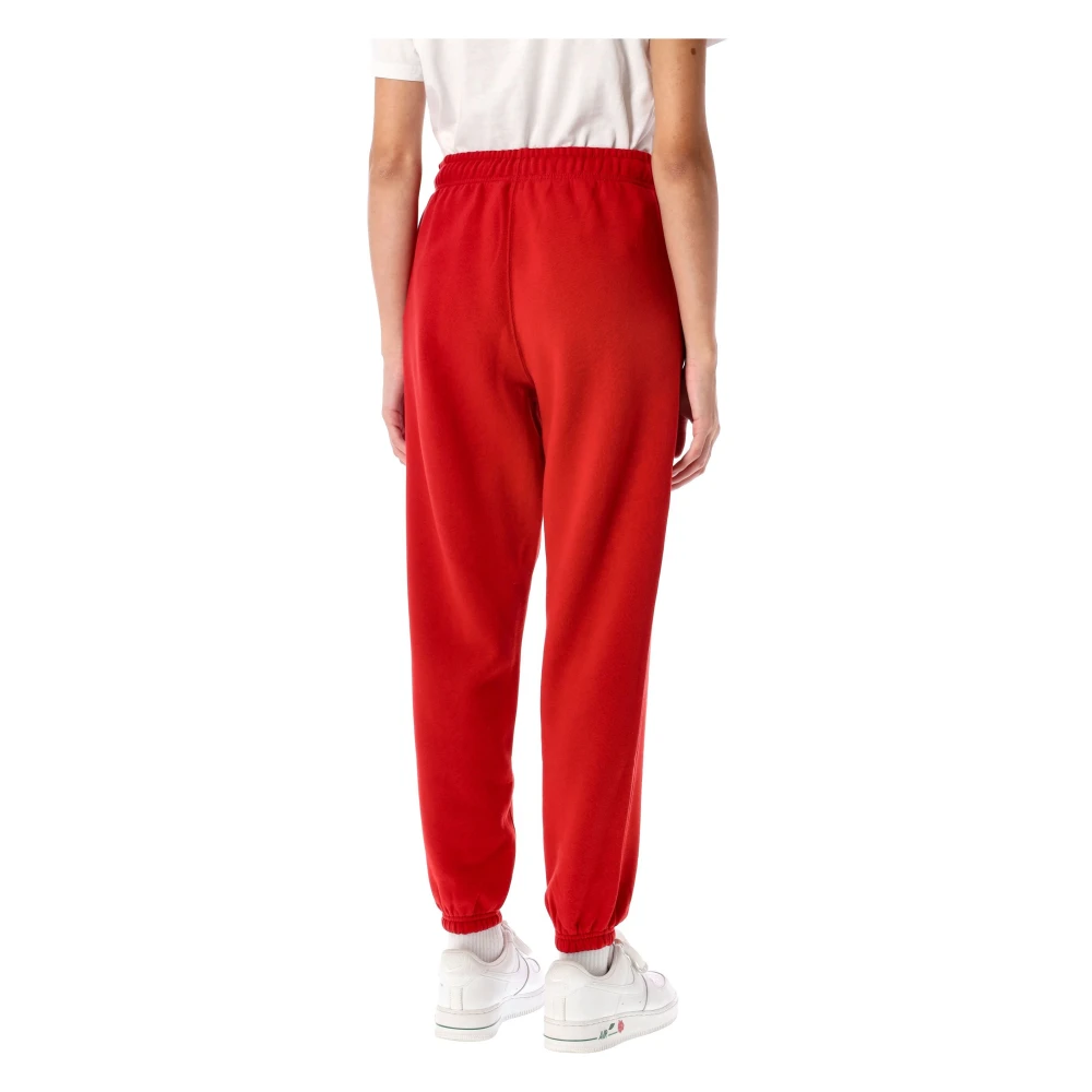 Ralph Lauren Fleece Sportbroek Red Dames