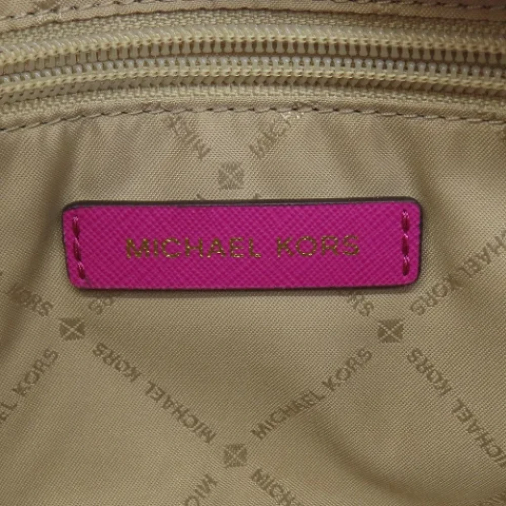 Michael Kors Pre-owned Plastic shoulder-bags Pink Dames