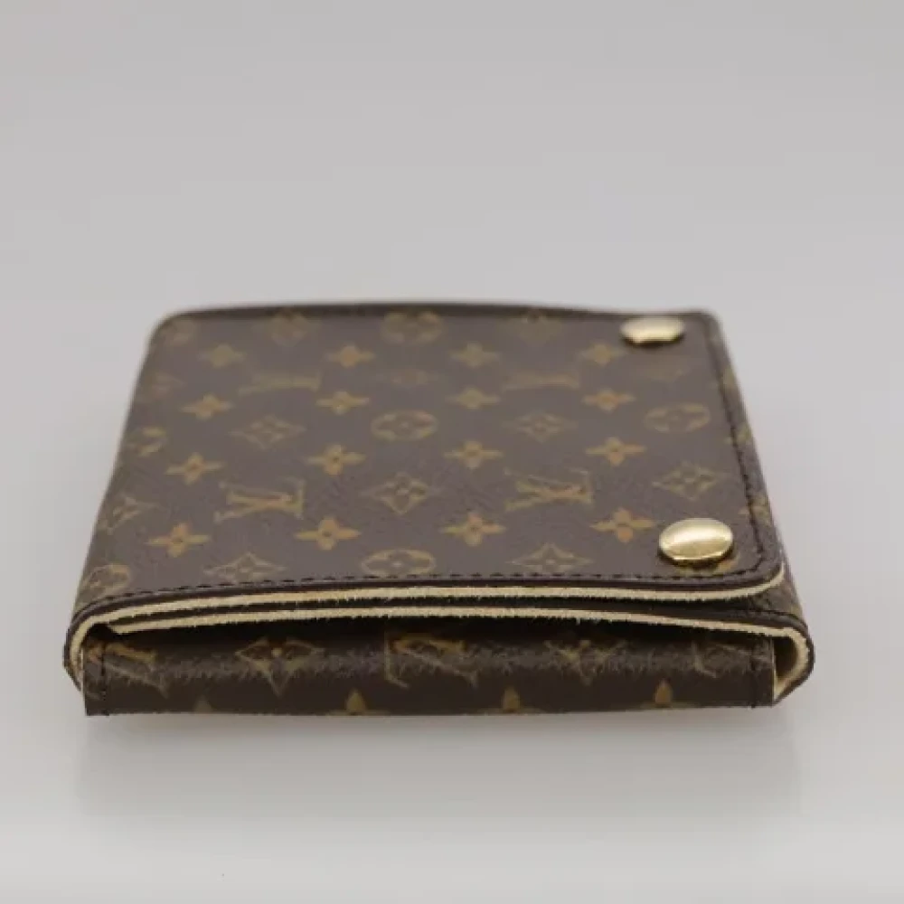 Louis Vuitton Vintage Pre-owned Canvas wallets Brown Dames