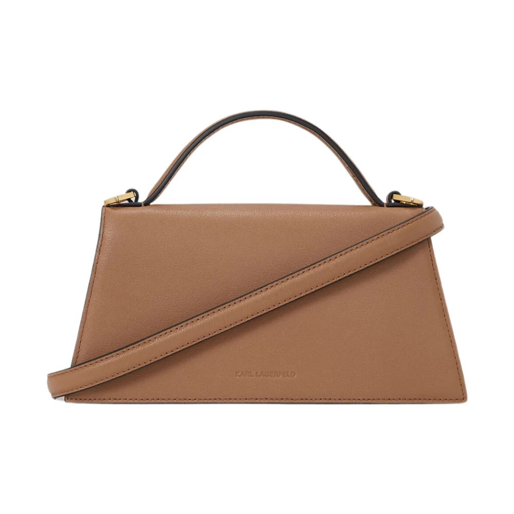 Karl Lagerfeld Tassen k signature slim crossbody a1w30458 Brown Dames