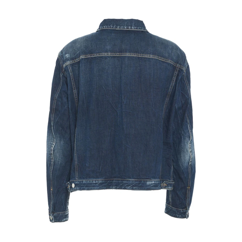 Dsquared2 Blauwe Denim Timmerman Jack Blue Heren