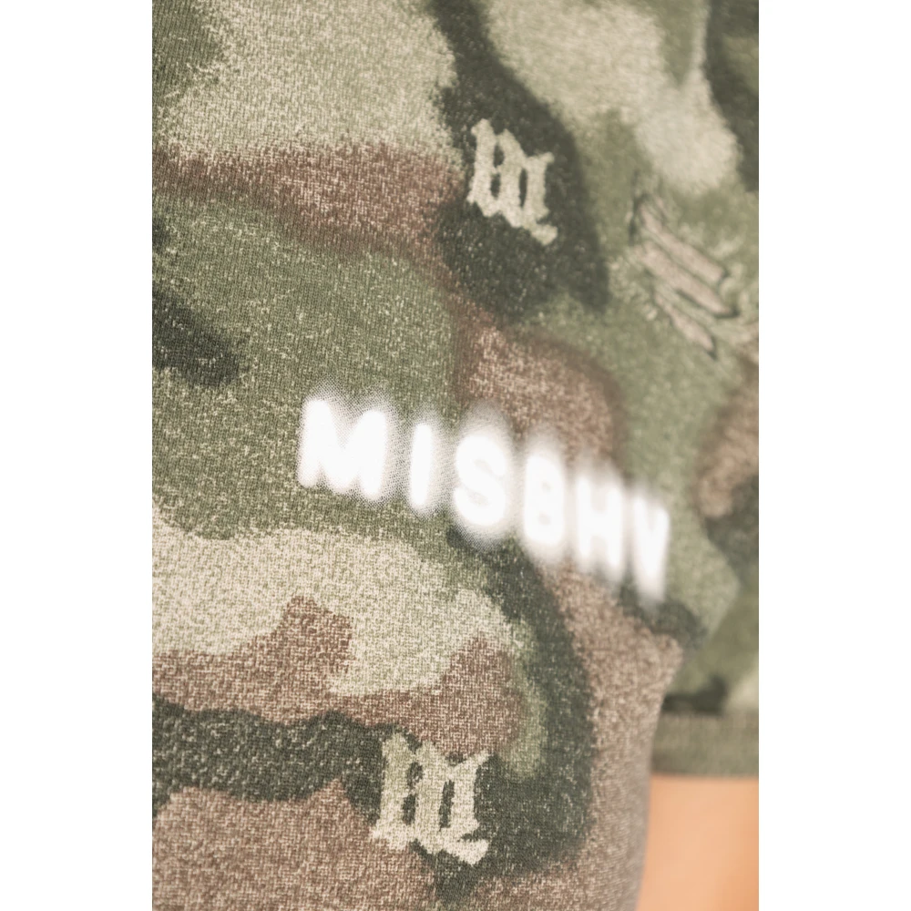 Misbhv T-shirt met grappig motief Green Dames
