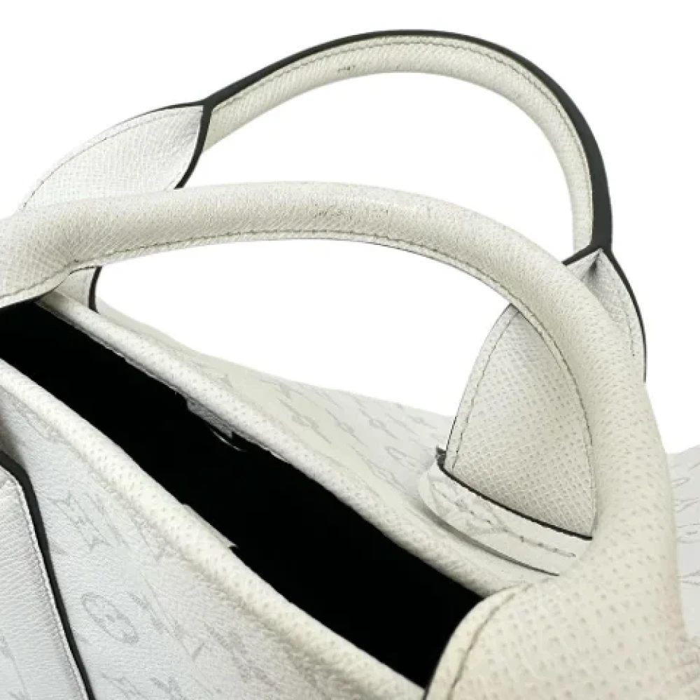 Louis Vuitton Vintage Pre-owned Canvas totes White Dames