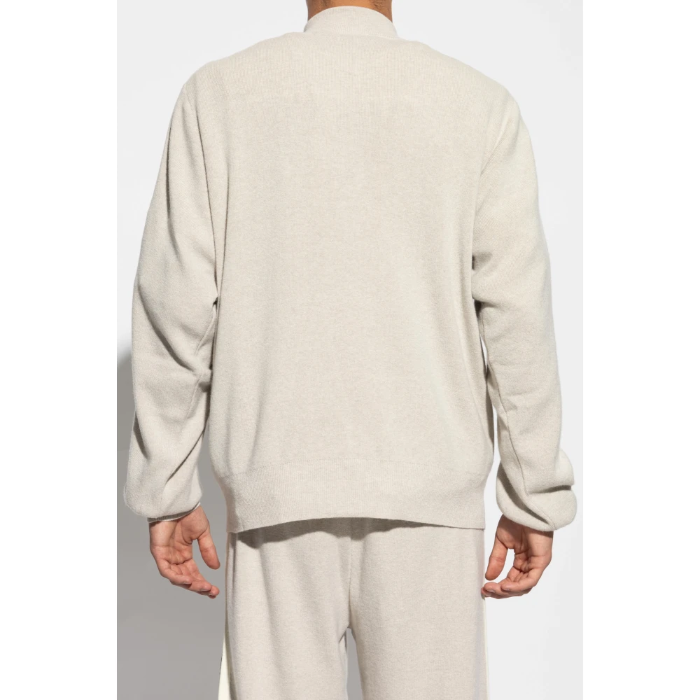 Palm Angels Trui met logo Gray Heren