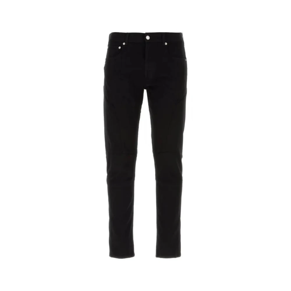 Alexander mcqueen Klassieke Denim Jeans voor Dagelijks Gebruik Black Heren