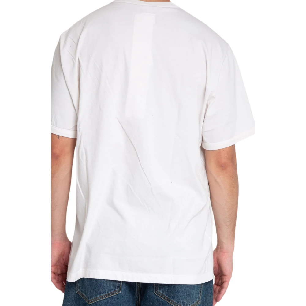 Doublet Vriend Tee in Wit White Heren