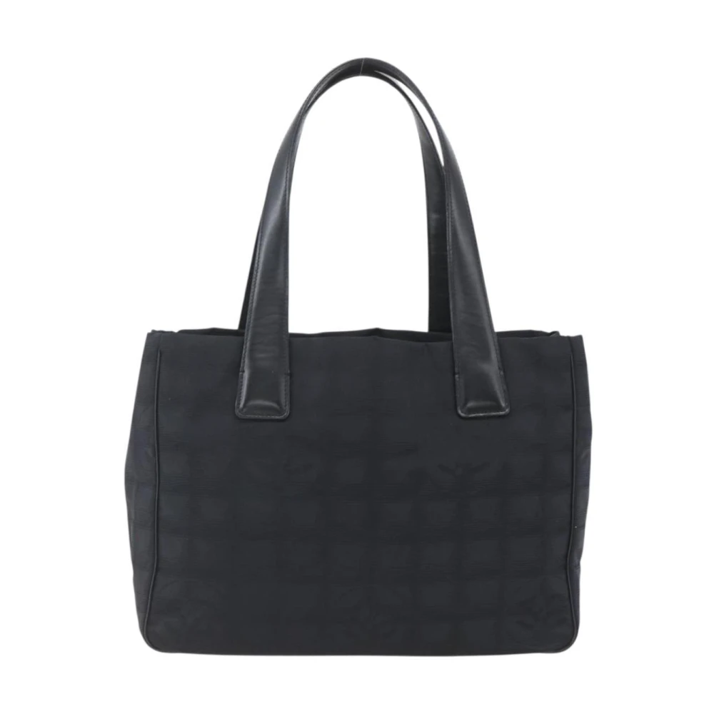 Chanel Vintage Women's Black Pre-Owned Vintage Tote Bag