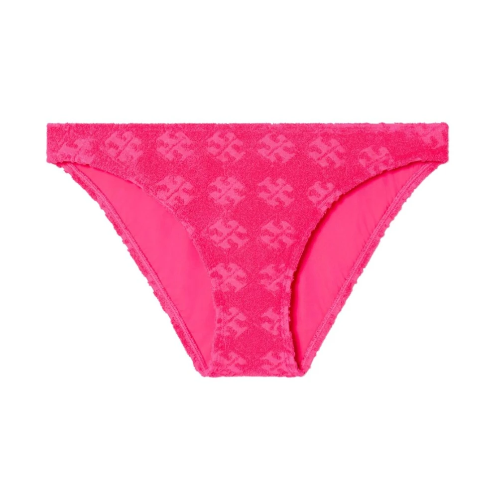 Tory Burch Women's Fuchsia Sea Clothing With Logo Print
